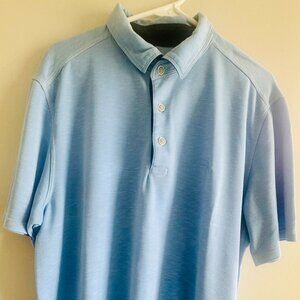 Tommy Bahama Blue Polo Soft Knit Casual